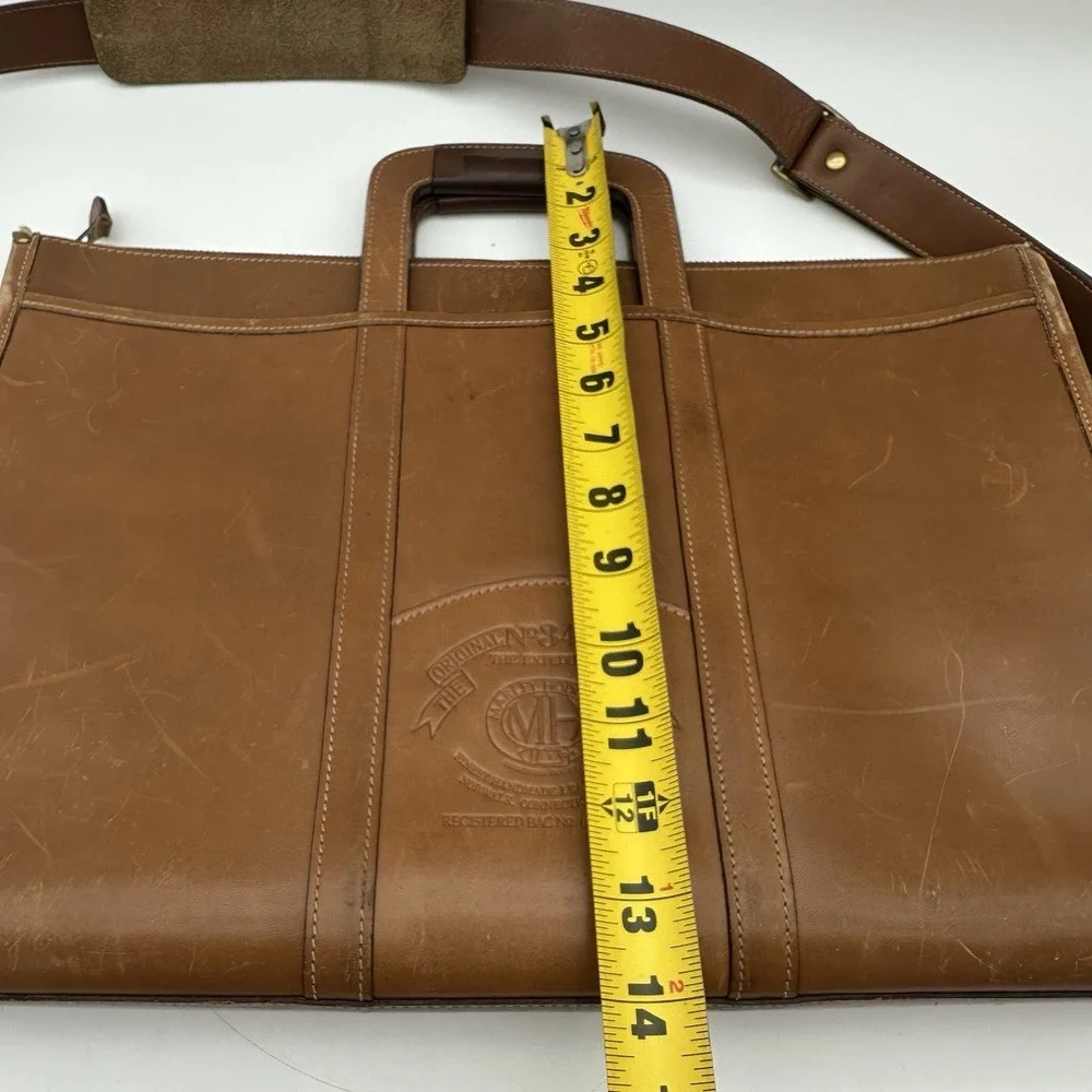 VTG Ghurka No 34 Expediter Marley Hodgson Leather Briefcase Messenger Bag 16